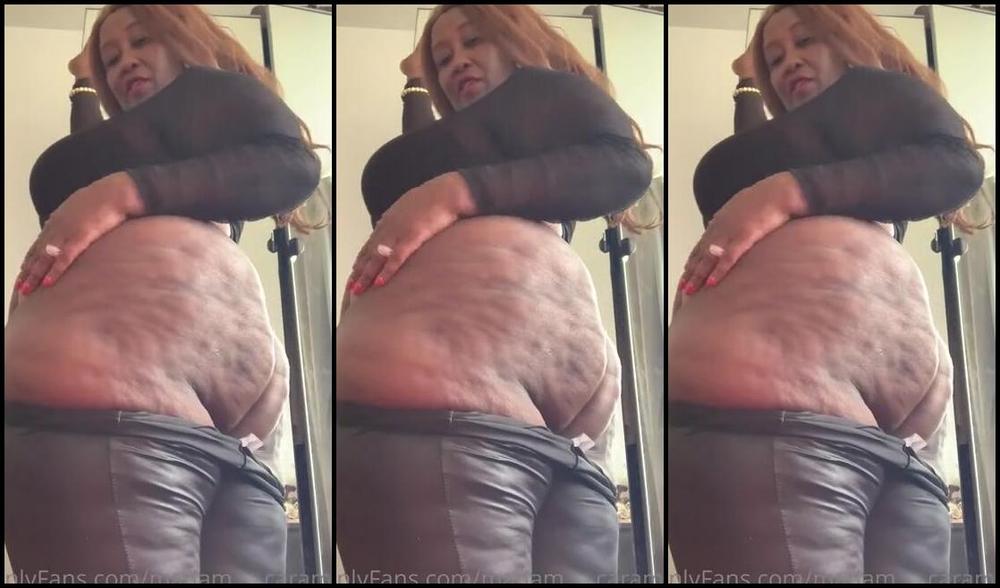 Madam Caramel Onlyfans You Wish You Could Be Under My Enormous Black Ass Wouldn T You