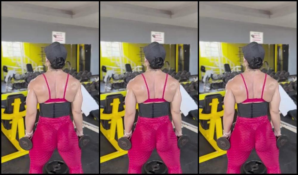 Quadsgoddess Nicknamed Quadsgoddess 09 14 2023 Onlyfans Video Workout In My Hot Red Gym Outfit Sjjm