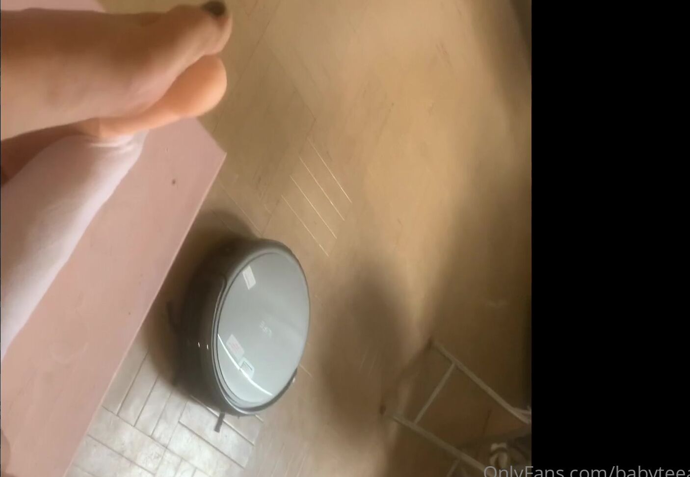 Babyteeasmr Topless Foot Job On A Dildo Hope You Enjoy