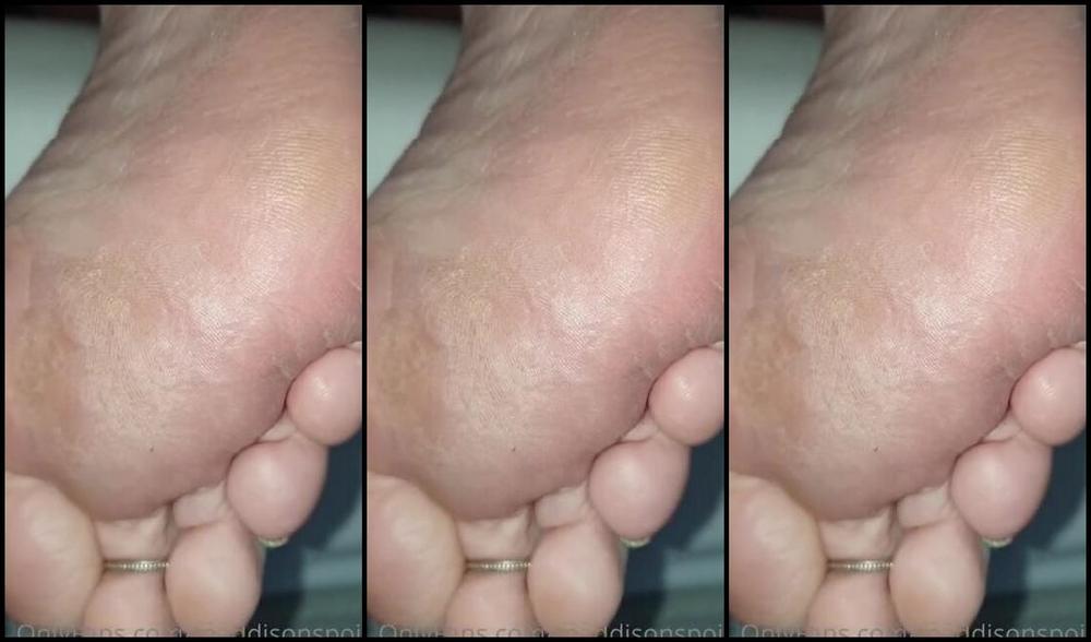 Maddison Spoilt Nicknamed Maddisonspoilt Onlyfans Morning Fresh Feet