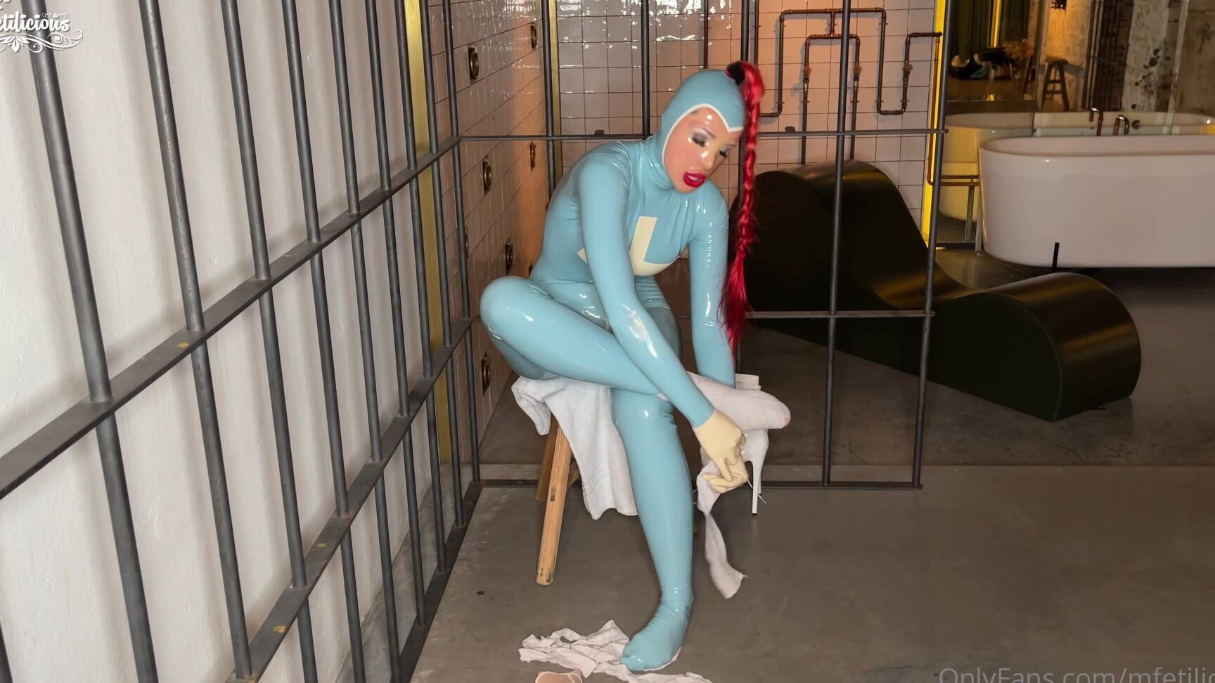 Mfetilicious Behind The Scenes Of My Shooting With Genz At Spnkd Part Getting Dressed Up In My Lig