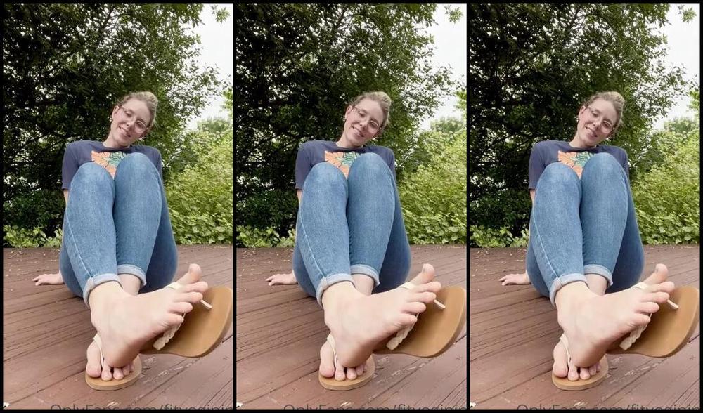 Nina Aka Fityoginina Onlyfans Flip Flop Dangling And Tease