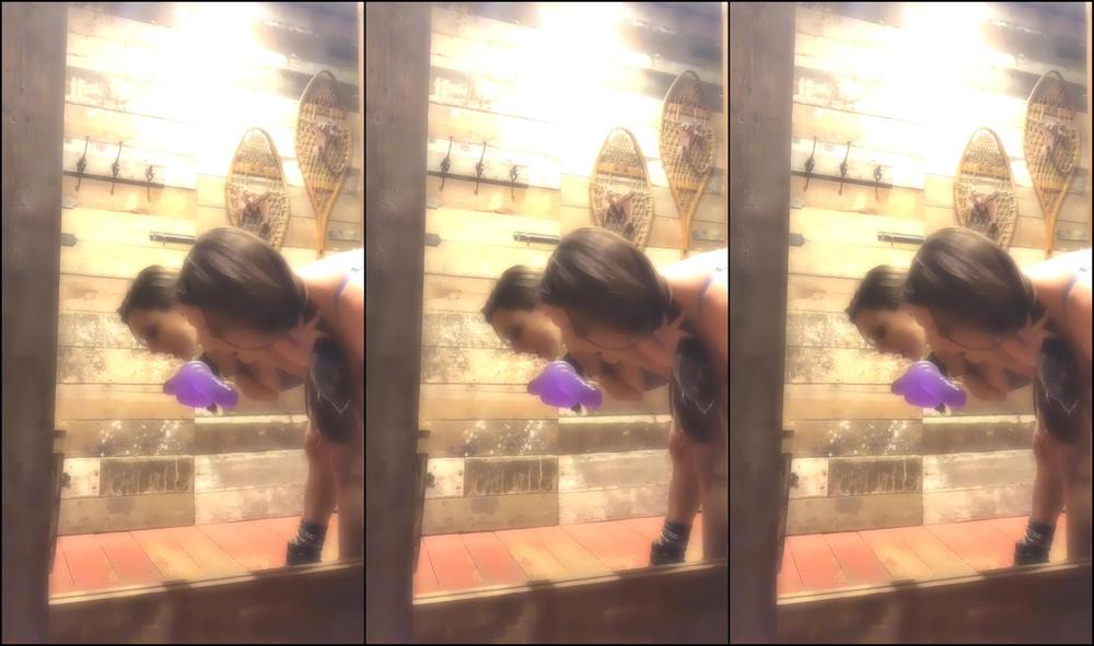 "SuzieLove212" dildo fucking, mirror, mirror riding, public nudity, riding Fucking Suction Dildo in Changing Room manyvids