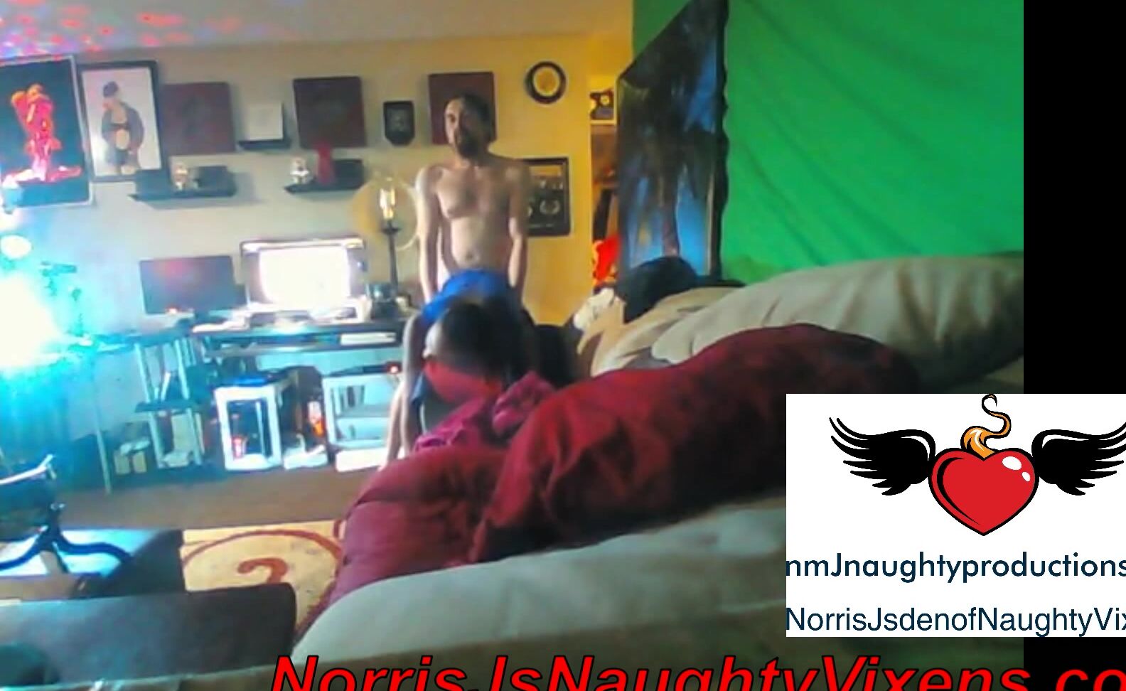 "nmjnaughtyvixens" adulttheater, blowjob, cumshots, doggystyle, fucking Bella Star comes by my place for a fuck manyvids