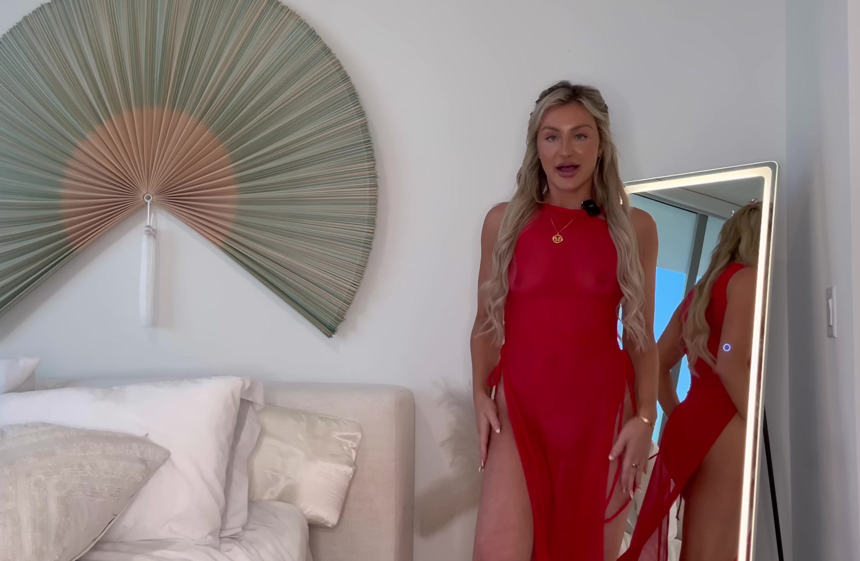 K Transparent Dresses Try On Haul With Mirror View Long Dresses X Xuh V A Fbi