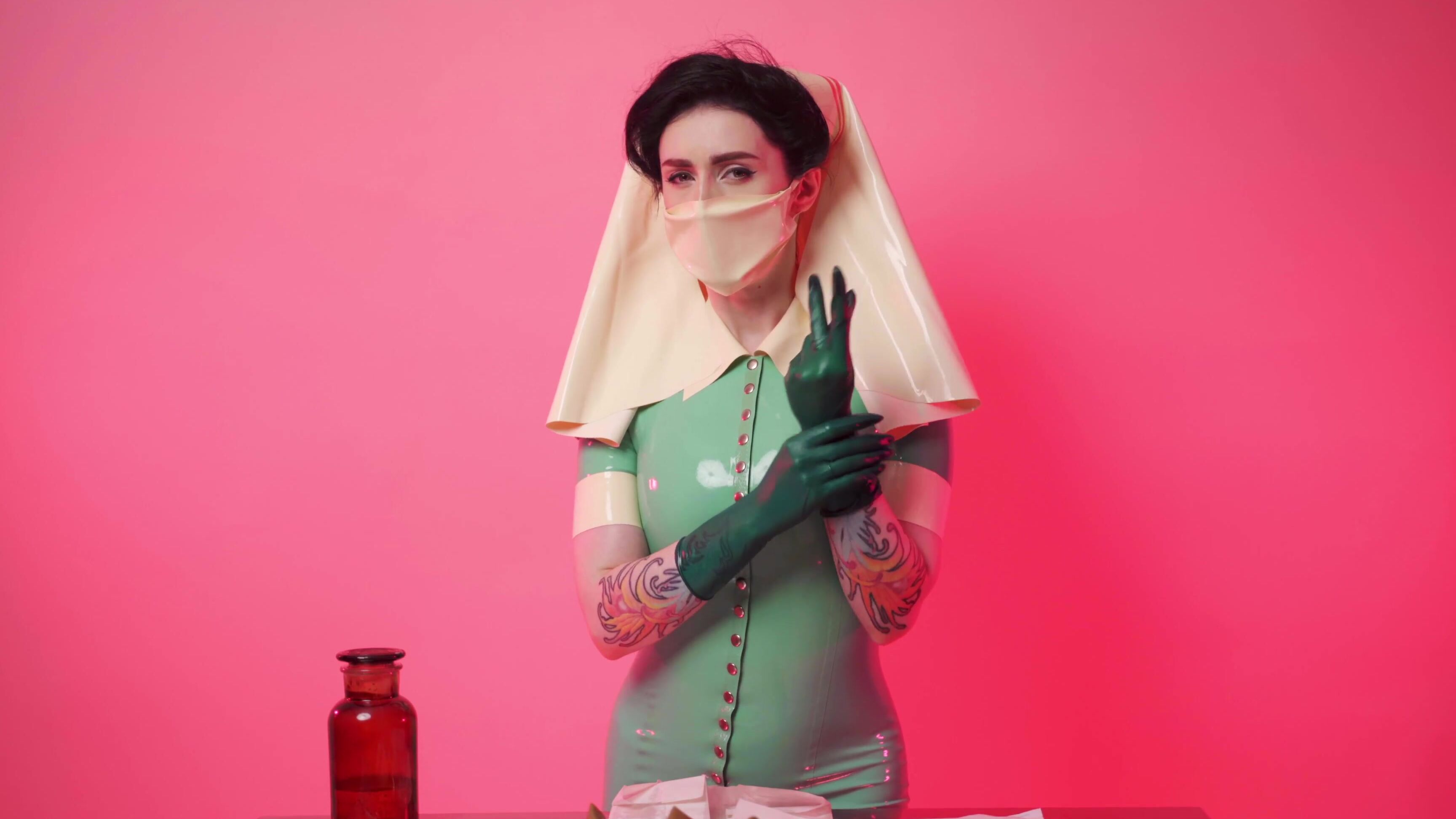 Gloves, JOI, JOI Games, Medical Fetish, Nurse, SFW joi-nurse-and-a-lot-of-medical-gloves ManyVids