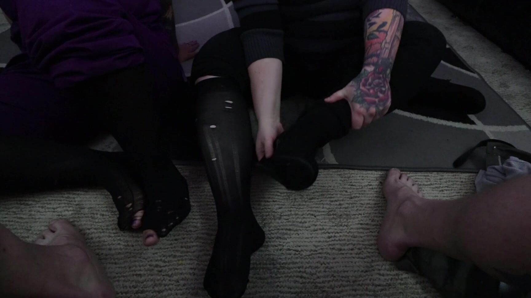 Buttercup Covid Double Footjob