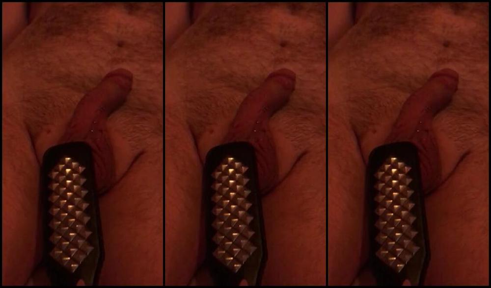 Ladydarkangeluk Onlyfans Another Clip Just To Finish It Off Beating His Cock And Balls With A Paddle With The Staples In