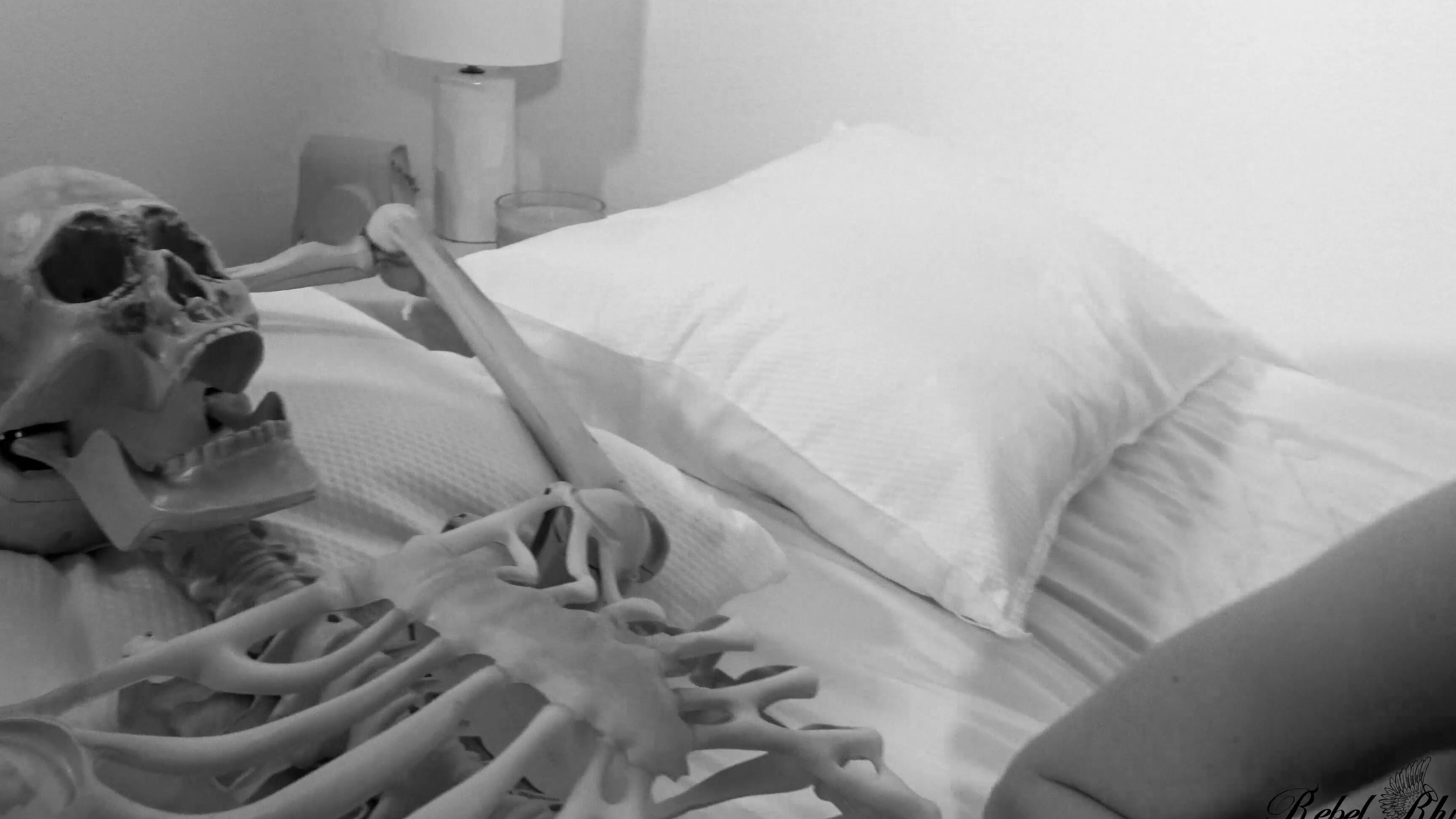 Silent Movies,Halloween,Black & White,Dildo Sucking,Dildo Fucking rebel rhyder bone chilling silent film ManyVids