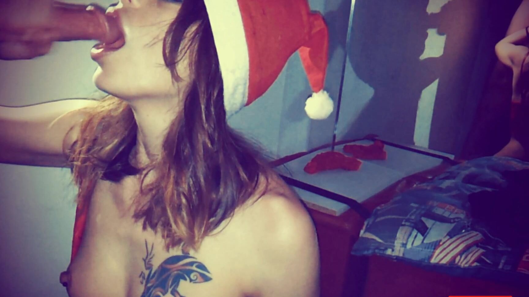 Christmas, Blowjob, Cum In Mouth, Facials, Cumshots natali fiction blowjob and mouthful for christmas ManyVids