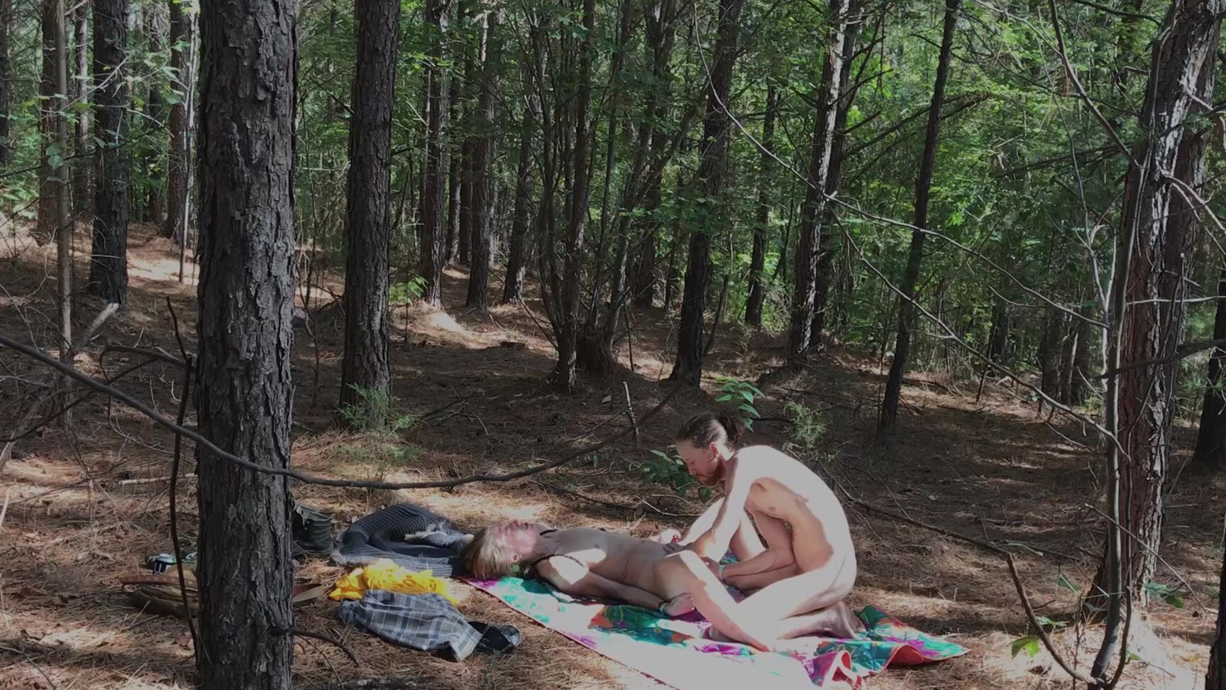 Outdoors, Public Outdoor, Forest, All Natural, Costume sexyhippies hippie fucking a butterfly at festival ManyVids