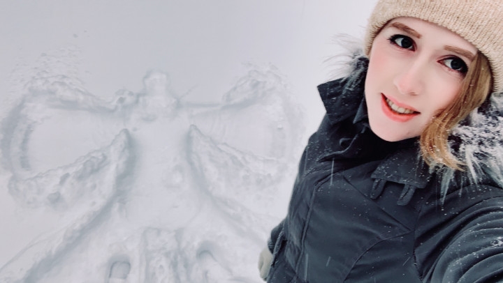 Outdoors, Sweater Fetish, Public Nudity, Flashing, Exhibitionism shiri allwood the fallen snow angel ManyVids