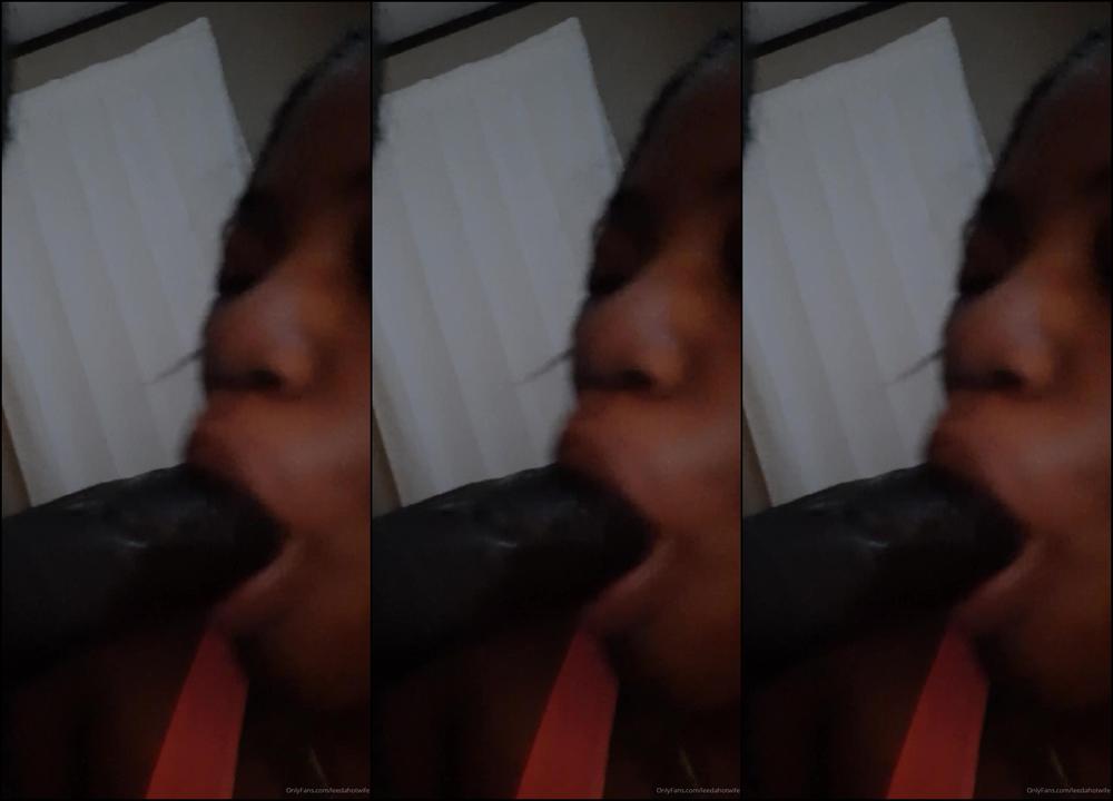 Leedahotwife Giving Head While He Play The New Xbox