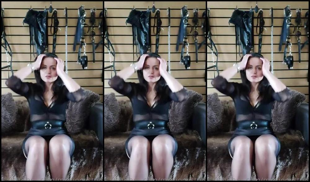Miss Jo Mistress Nicknamed Missjomistress 05 28 2021 Onlyfans Video Part 1 Of My Instructional Stocking Amp Suspender Worship