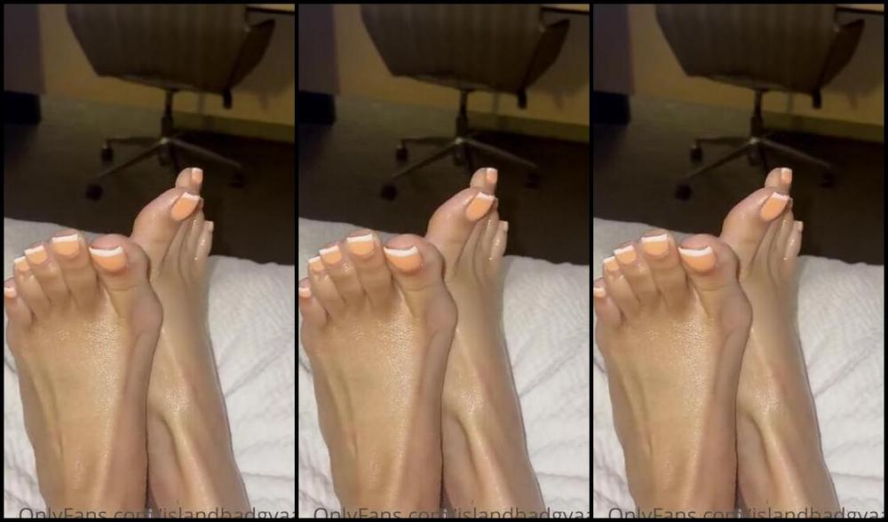 Islandbadgyaal Onlyfans Oily Toes In Motion