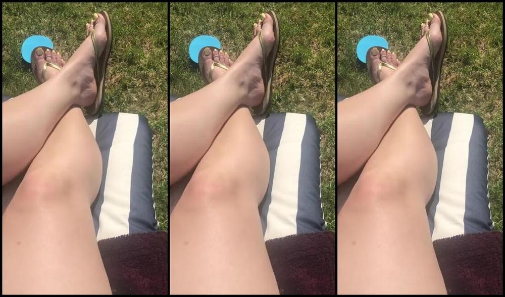 Footsiegalore Onlyfans Only Fans Exclusive Sun Worshiping On A Beautiful Day