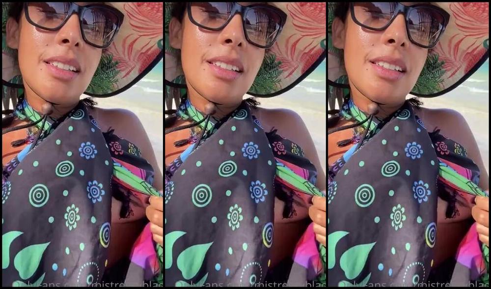 Mistress V Black Nicknamed Mistressvblack Onlyfans Oops No Nudist Beach Here