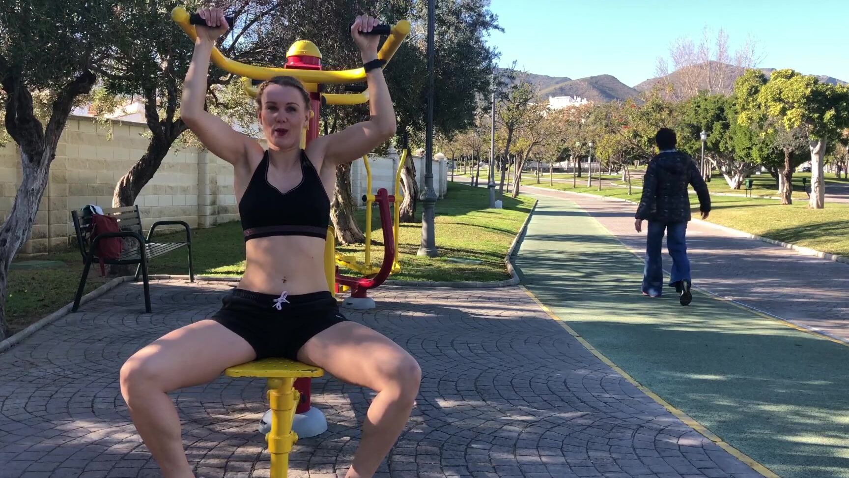 Public Flashing, Public Outdoor, Public Nudity, Embarrassed Naked Female, Embarrassment iviroses pantsing 14 workout and soaked clothes ManyVids