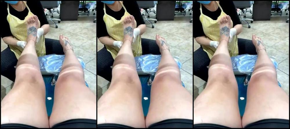 Servingbarefeet Aka Servingfet Onlyfans Stream Started At 05252021 1119 Pm Pedi Timeeee Take Notes On The Massage Boys Sugar Scrub Is The