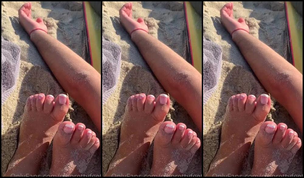 Msprettyfeet 10 12 2020 Onlyfans Video Beach Feet I Need To Be Worshipped At The Beach Some Day A