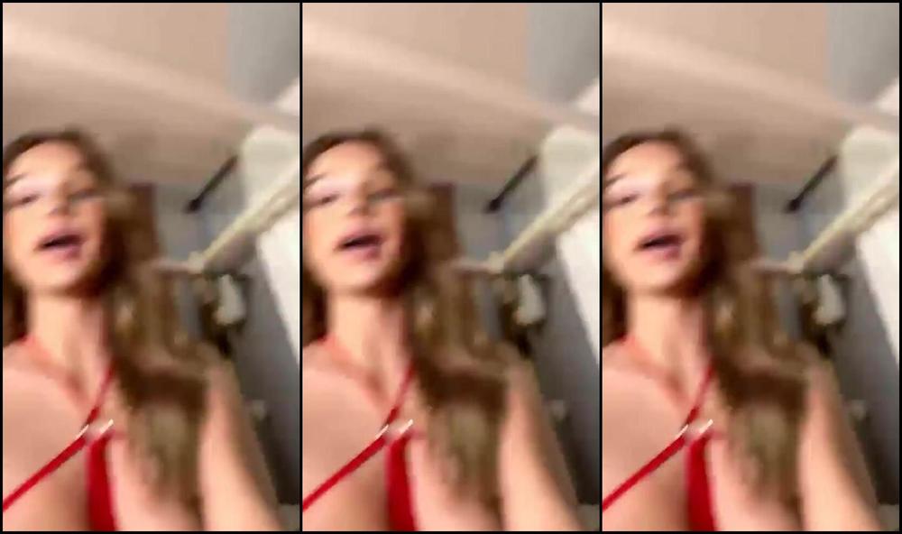 Skybri Onlyfans Com Red Lingerie Blowjob