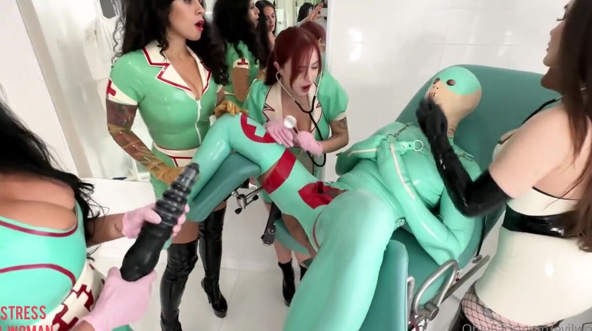 Evil Woman Aka Evilwoman Onlyfans Kinky Medical Examination With Anal Play And Milking Machine 4 Hot Nurses Me Sophiasaharafreep
