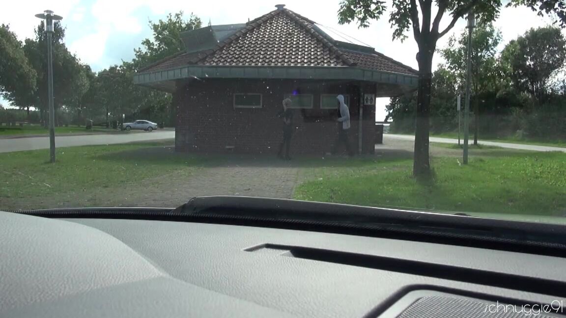 schnuggie91 schnellspritzer beim rastplatzdate im nyloncatsuit 14 09 14 MyDirtyHobby