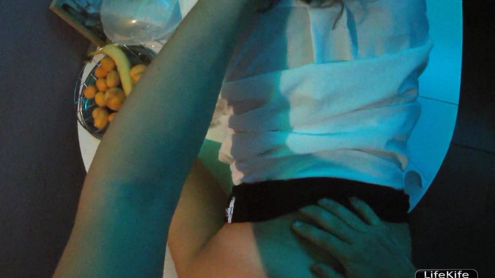 Lifekife Stepfather Could Not Resist And Finished The Schoolgirl On The Ass