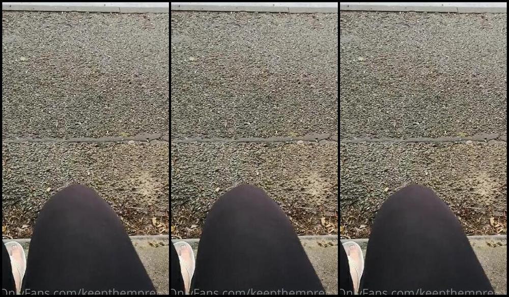 Ktp Nicknamed Keepthemprettyx Foot Fetish 08 29 2021 Onlyfans Video Some Public Flip Flop Play2