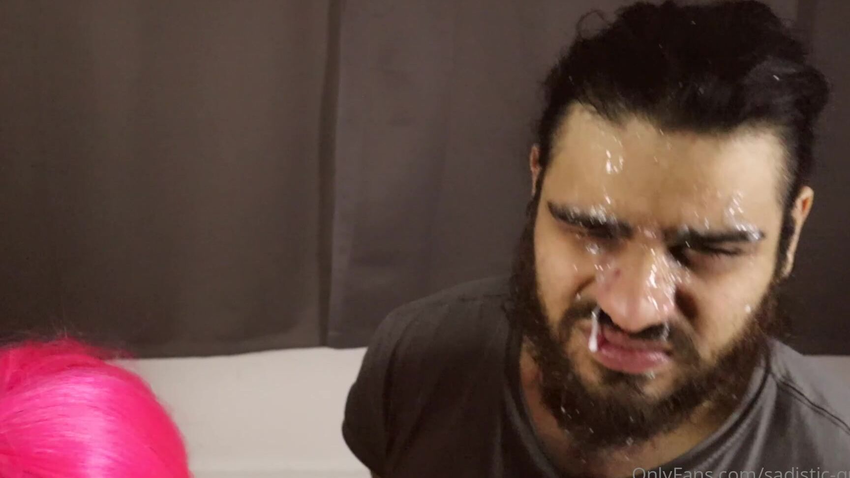 Sadistic Queen Hocking Nasty Loogies At Your Face Hd P