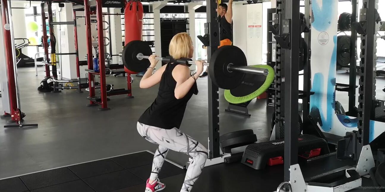 Goddess Natalie Nicknamed Goddessnatalie Onlyfans Did You Miss Drooling Over Me Working Out At The Gym2