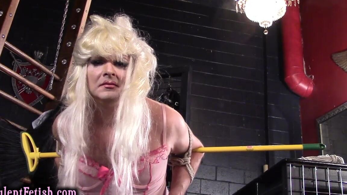 GoddessCheyenne Bound Spanked Sissy OpulentFetish