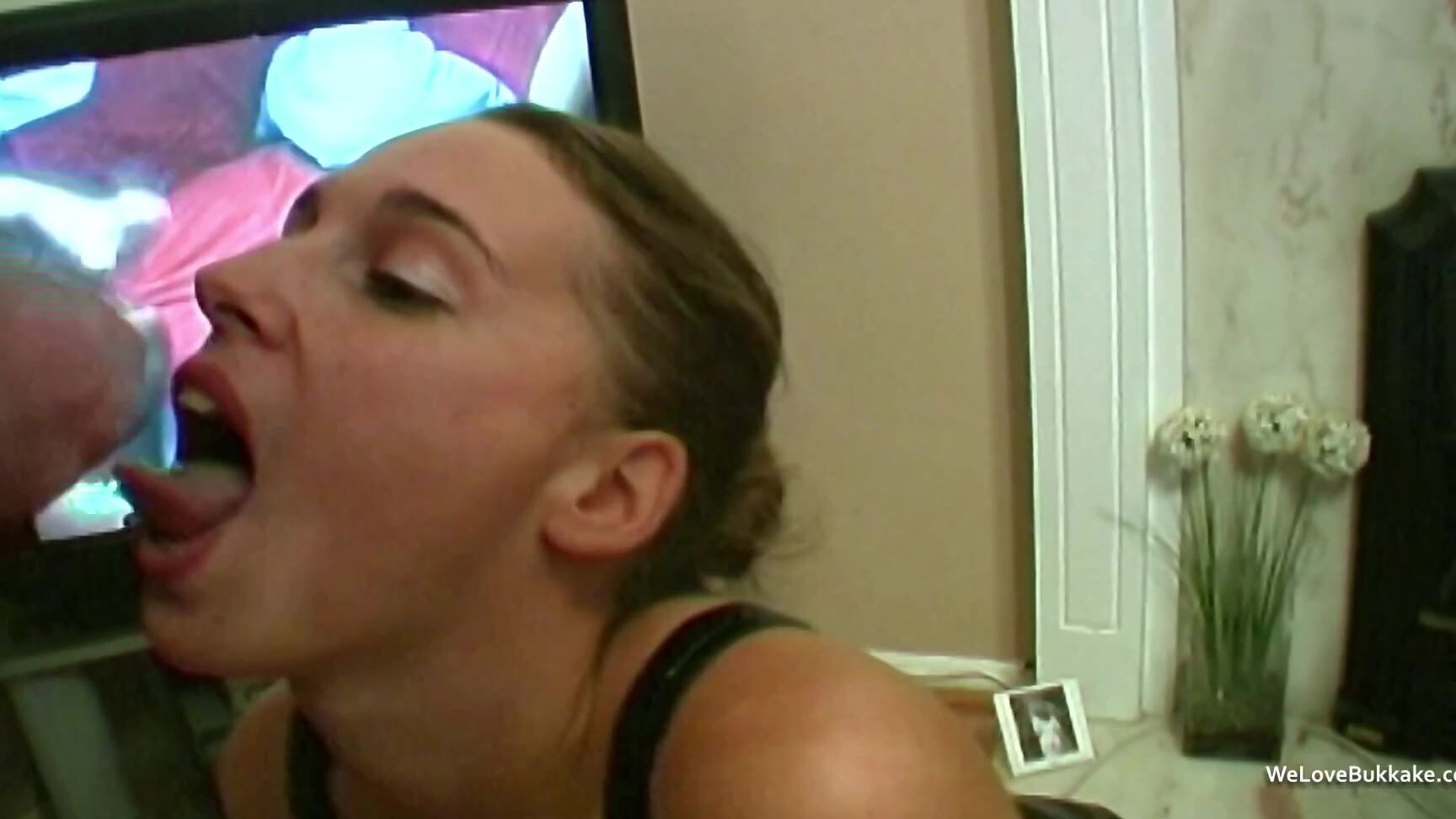 Welovebukkake First Ever Facials On Camera Louise W