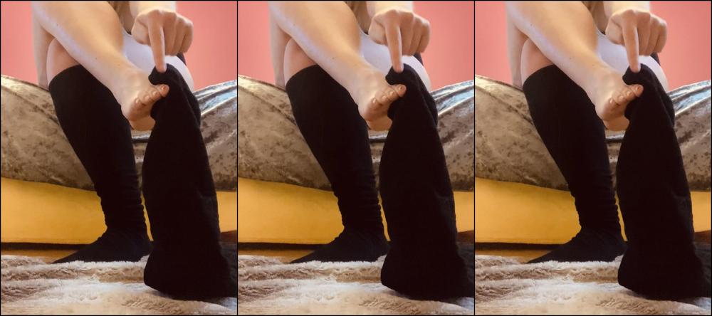 Missdemidee Worship My Luscious Feet Soft Soles And Knee High Socks I M Gonna Milk Your Bank Accou