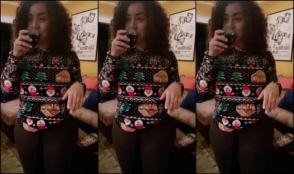 Ashprincessmidna Ugly Sweater Tease Pt