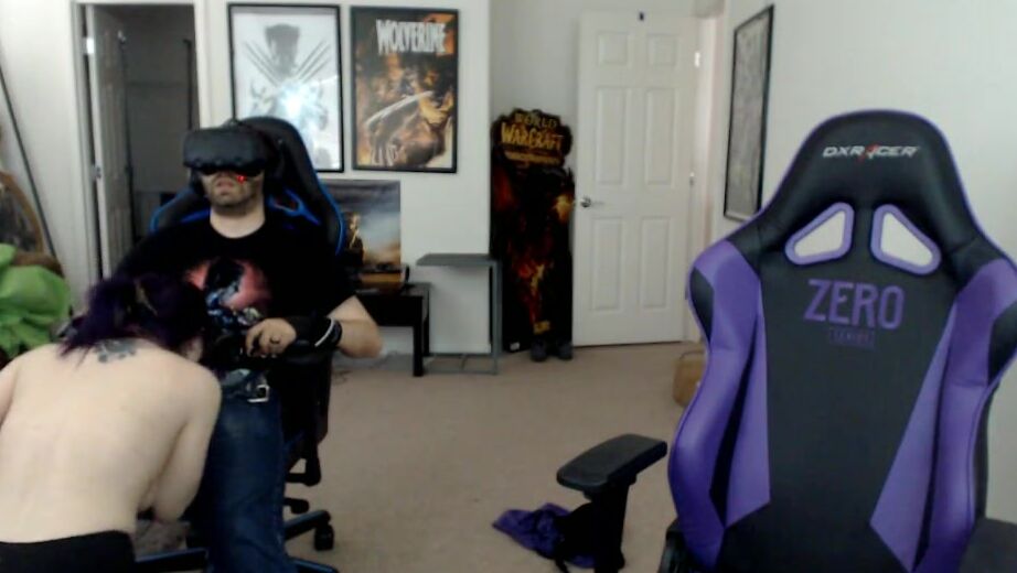 sexy aymee vr blowjob surprise manyvids