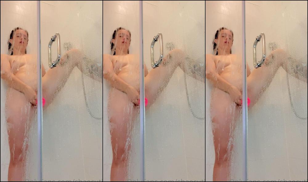 Shaecutie Watch Me Get All Soapy And Clean Then I Needed A Big Release So I Made Myself Cum On My D