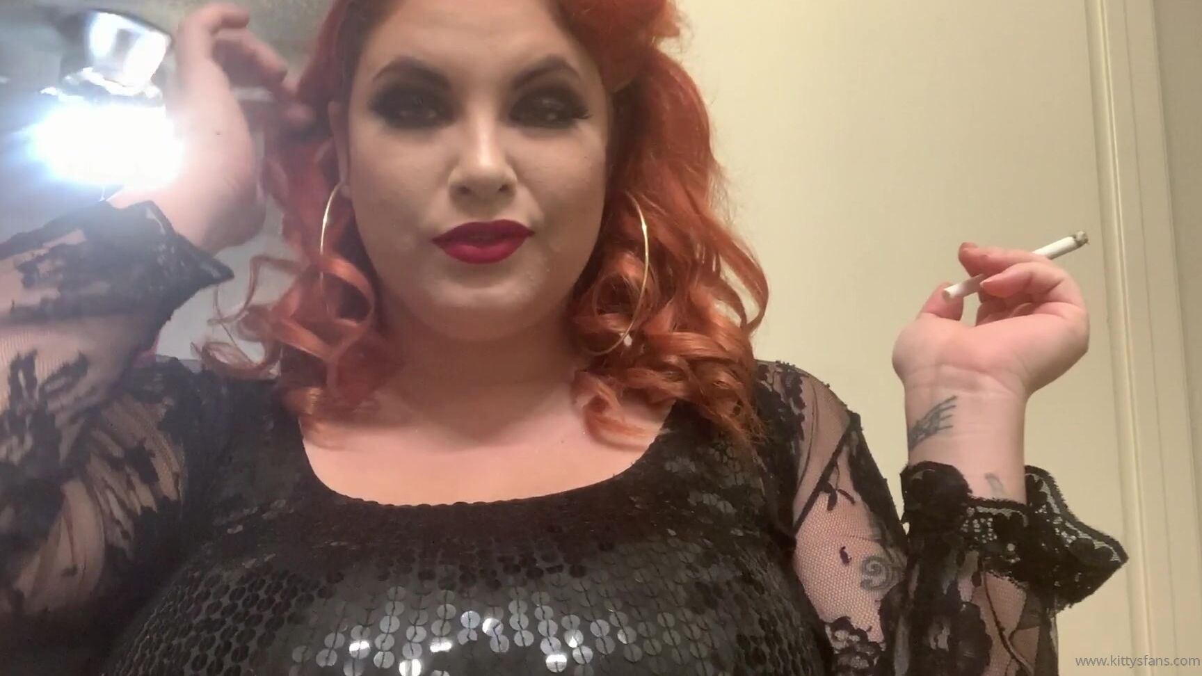 Mischievouskitty Felt Like This Outfit Was Deserving Of A Cute Smoking Video Hehe Happy New Year