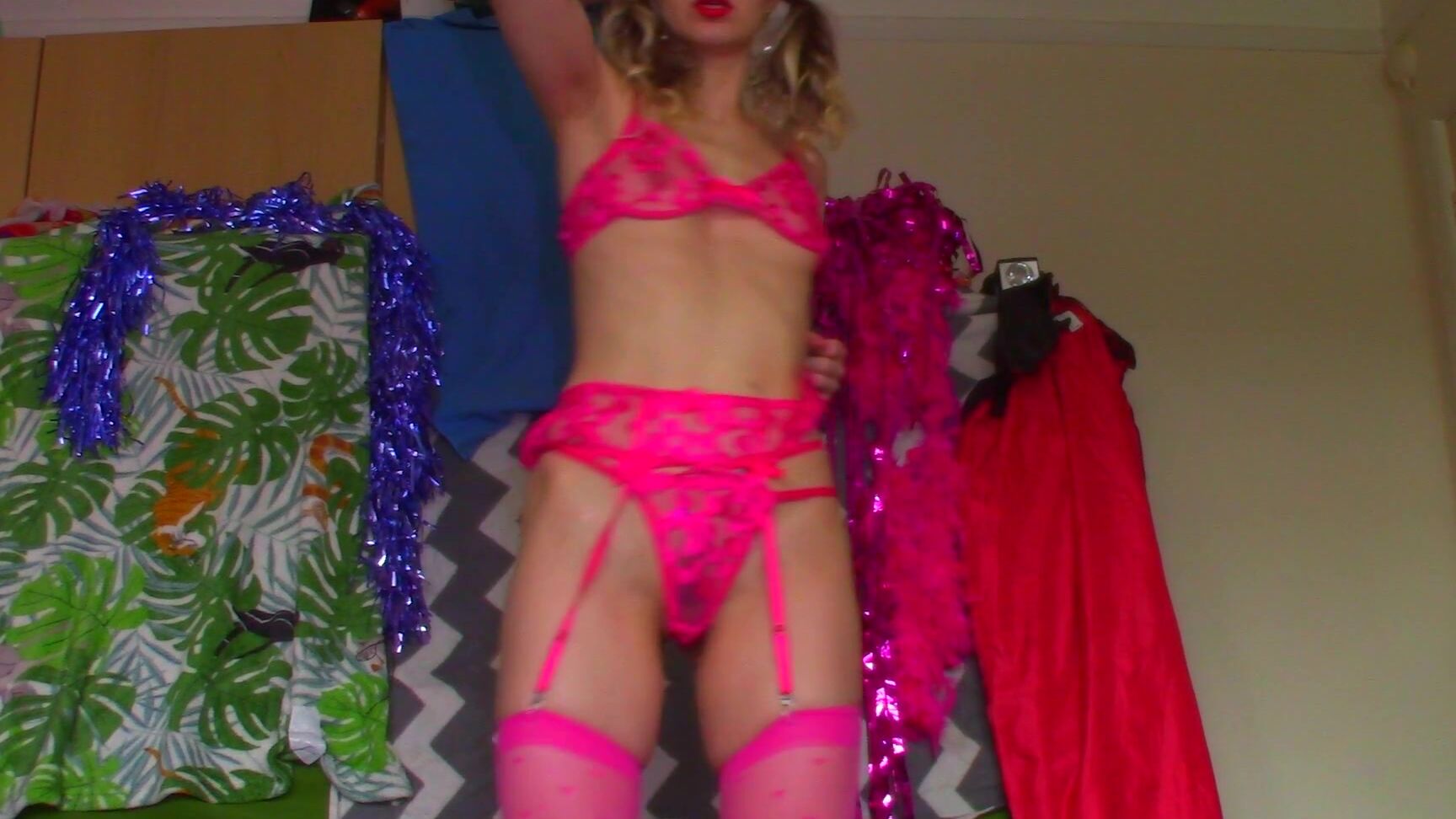 "Goddess Vanessa" ballbusting, executrix, femdom pov, kicking, legs PINK Panther LEGS Pink Executrix manyvids