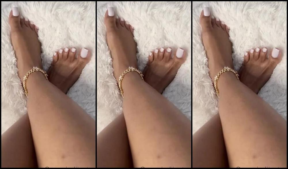 Queenjodiieetoes Aka Prettyfeetonly1800 Onlyfans I Bet You Wanna Cream All Over This White
