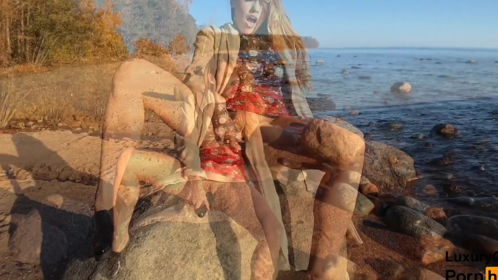 Kristina Sweet Public Masturbation On The Beach PornHubPremium