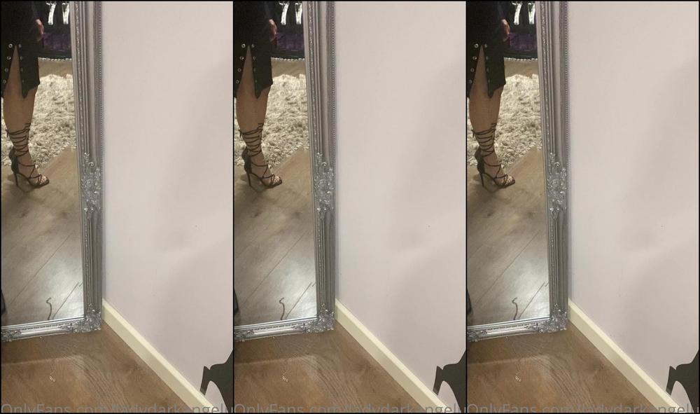 Lady Dark Angel Get Those Tongues Out And On Your Knees Ready