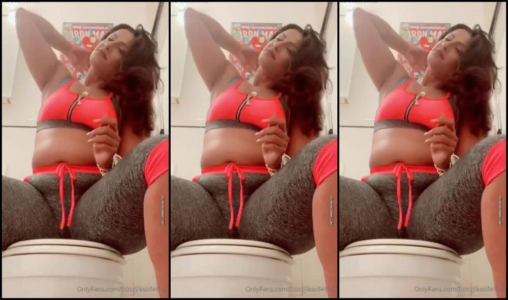 Bossy Ass Delilah 2020 02 21 one of bossys most popular sessions vanilla look wearing yoga pants sweaty ass smothering OnlyFans