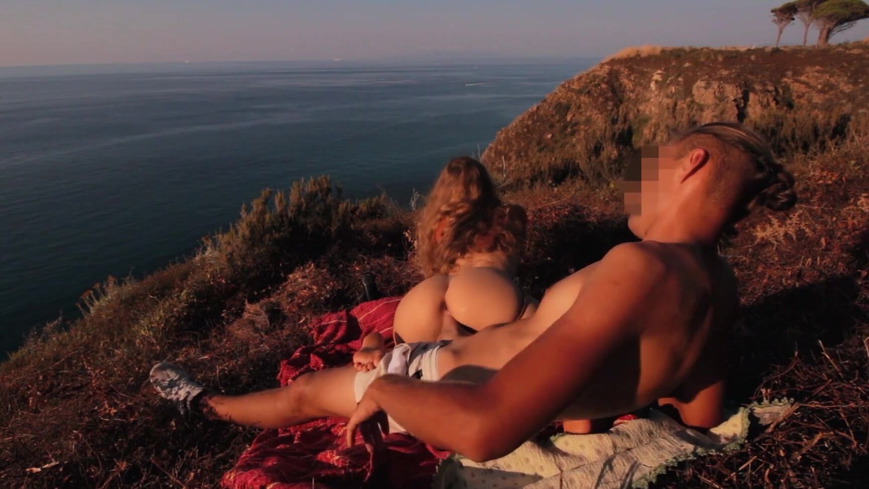 pinkyandshy Teen Public Romantic Sex On The Edge Of The Sea Amateur Couple Pinkyandshy PornHubPremium