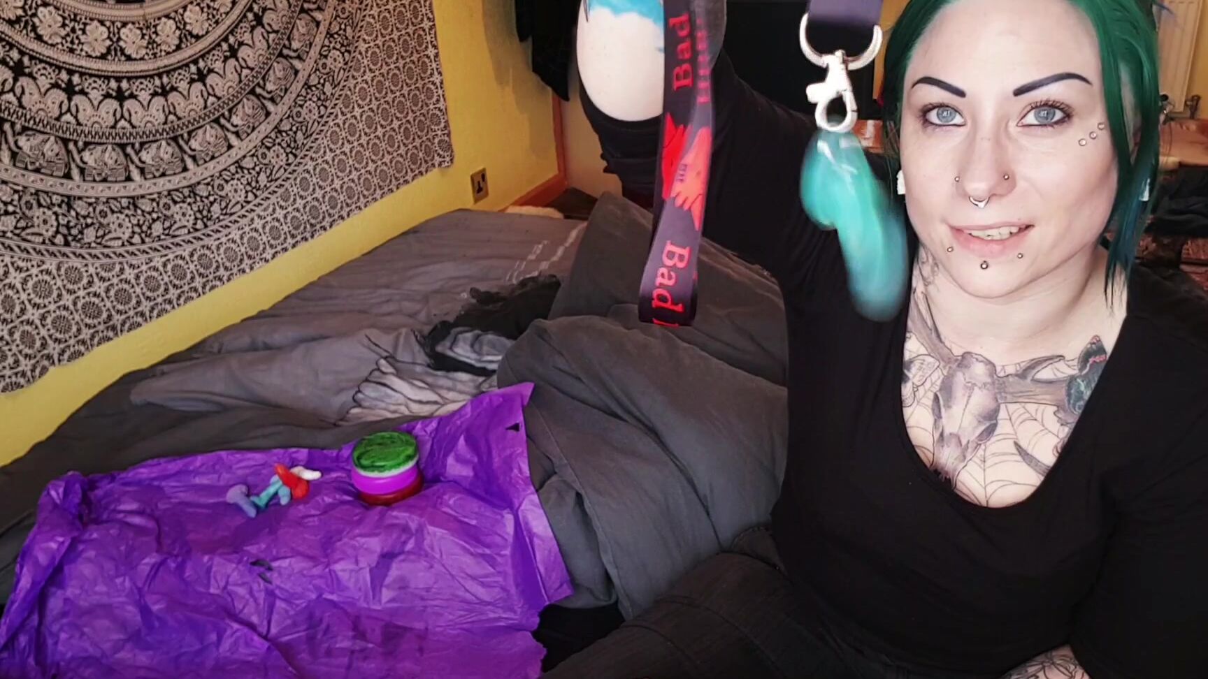 Tattooedmilfymama Mamas Bad Dragon Care Package Review