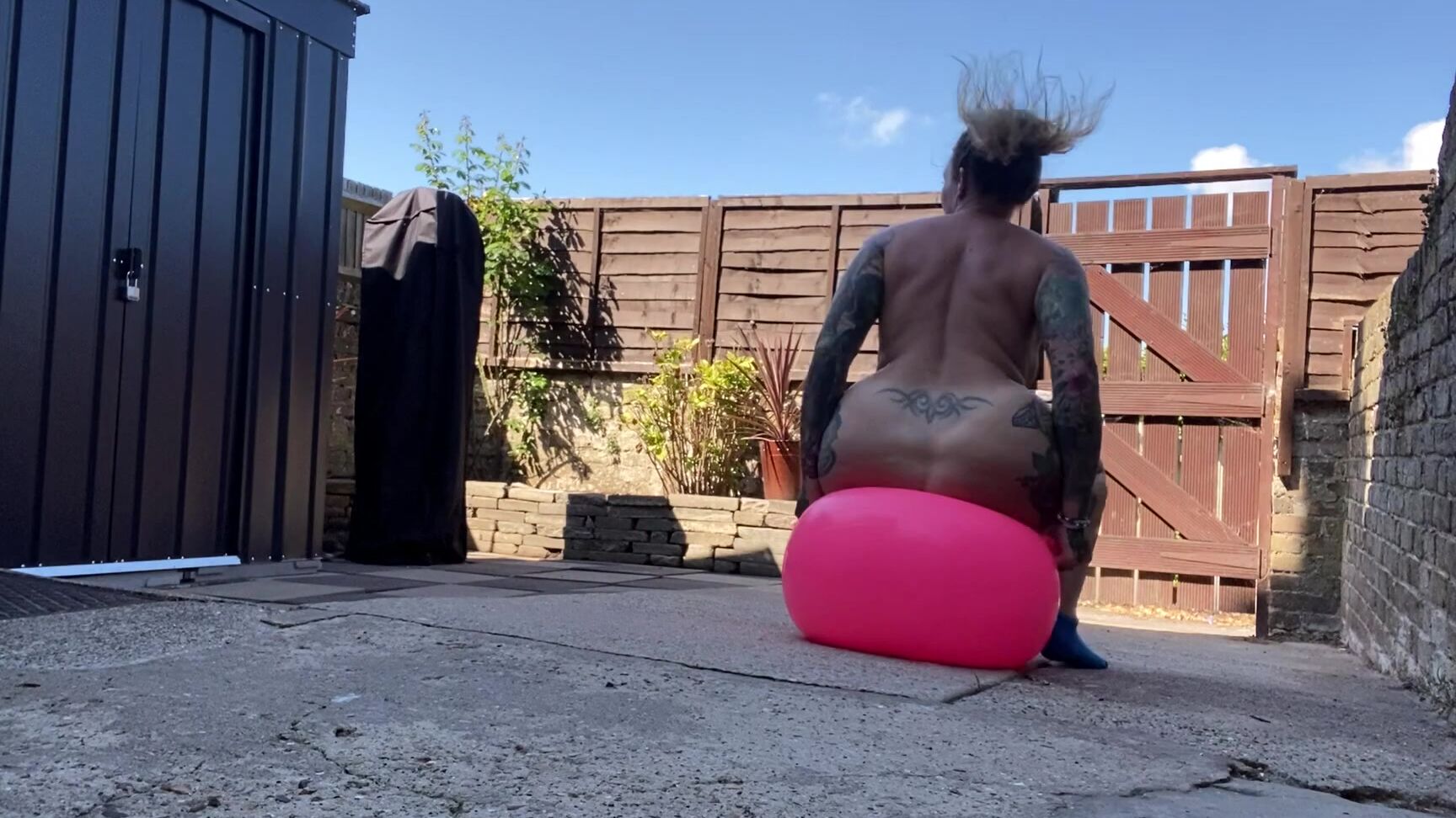 Ava Austen 488619696 07 01 2020 Putting My Dildo Space Hopper To Proper Use In The Garden Naked Bouncing Please Let