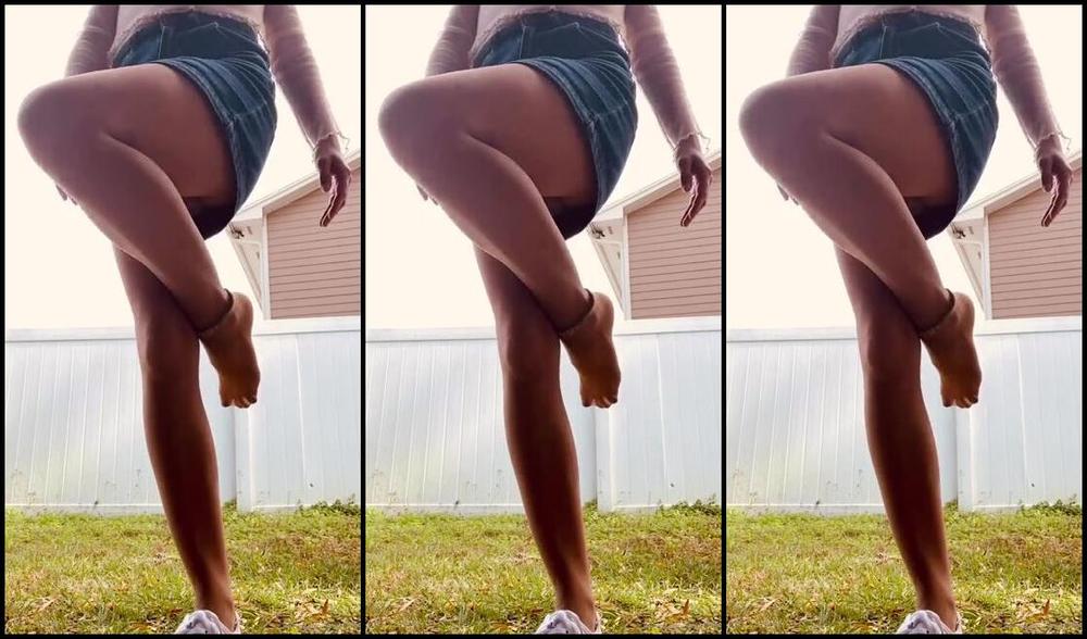 Nylonskitten Nicknamed Nylonskitten 02 05 2020 Onlyfans Video Outside Showing You My Sheer To Waist Nude Pair But They Didnt Hold Up To