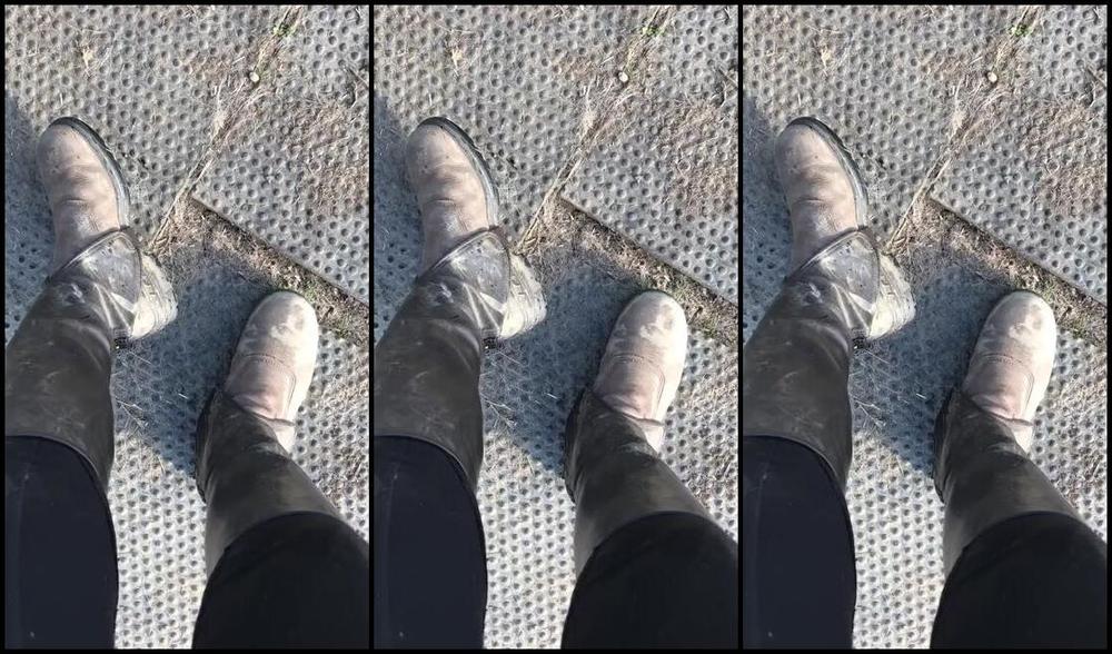 Mistress Athena Nicknamed Mistressathena Onlyfans Get Down Look Closely At These Dirty Mucky Riding Boots Get Ready To Clean Them Pov