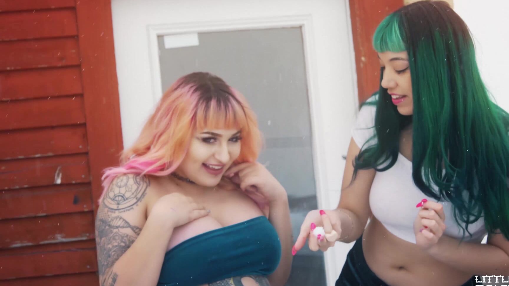 Belly, Belly Button Fetish, Belly Fetish, Girl Girl, Non-Nude little puck belly button worship with reina pop ManyVids