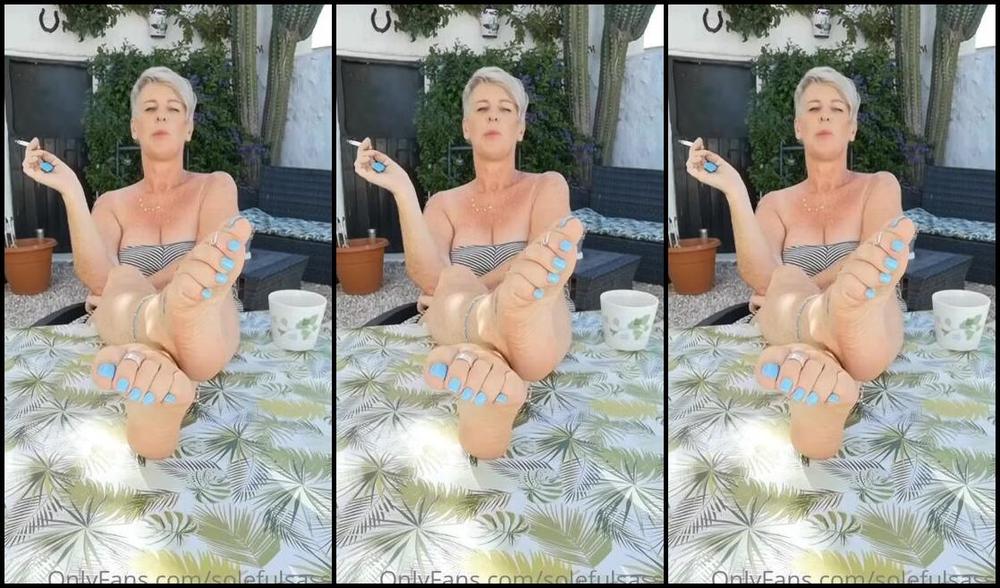 Solefulsassy Onlyfans Request For Tease Whilst Smoking And Count Down You Are Having A Cup Of Tea With Me In The Garden